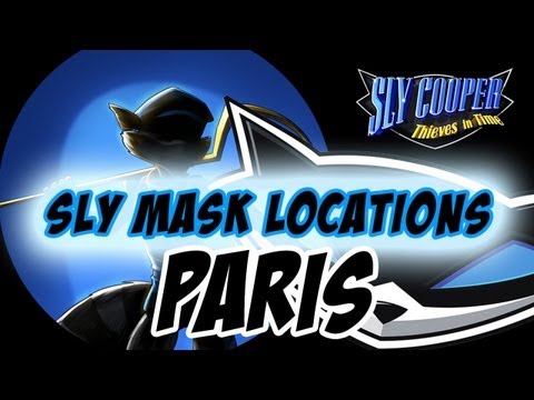 Sly Cooper Thieves in Time - Sly Mask Locations: Paris