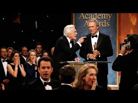 Kirk Douglas ATTACKED Clint During His Oscar Speech—Clint's Response Left 40 Million STUNNED