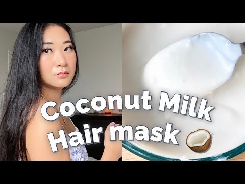 Coconut Milk Hair Mask | Easy Way to Restore & Grow...