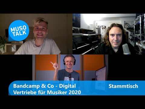 Bandcamp & Co - Digital Vertrieb für Musiker 2020 Teil 2 - Podcast