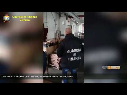 LA FINANZA SEQUESTRA UN LABORATORIO CINESE | 17/04/2021
