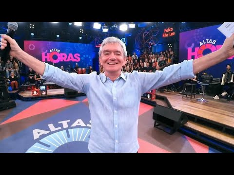 Altas Horas (Programa do Serginho Groisman) Globo ao vivo 15/08/2026