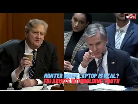 Kennedy: Why didn’t FBI just say, Time out, Hunter Biden laptop is real? FBI Dir Wray Admits Truth