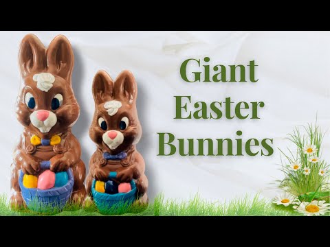 DIY Chocolate Bunny Recipe | How to Make a Giant Chocolate Easter Bunny #chocolatebunny