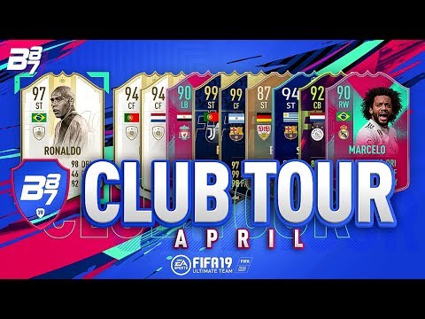 THE BEST CLUB ON FIFA! APRIL CLUB TOUR! w/ EXTINCT PRIME MOMENTS ICONS | FIFA 19 ULTIMATE TEAM