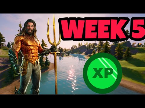 Week 5 xp coin locations