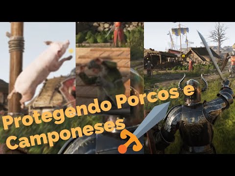 Jogando Chivalry 2 Multplayer Espadada pra Todo Lado Gameplay