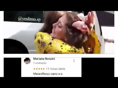 Aluguel de Limousines Limousine - Yes Limousine - Emoção na chegada da Limousine surpresa