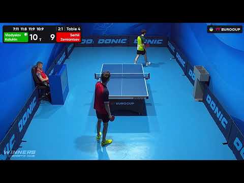 13:15 Vladyslav Kaluhin - Serhii Zemiantsev 15.07.2023 TT Euro.Cup Ukraine Star. Table 4