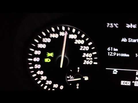 Mercedes-Benz B 250 100 - 200 km/h Acceleration