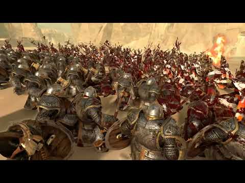 Ironbreakers VS Phoenix Guard | Total War: Warhammer 2