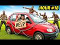 24 Hours Trapped In A Zombie Survival Car Shelter