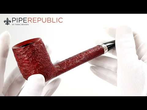 Dunhill - The White Spot Ruby Bark Pfeifen Canadian Einzelstück 5109 Easyloader (Silverband, Jh...
