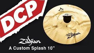 Video thumbnail for Zildjian A Custom Splash Cymbal 10" by Drum Center of Portsmouth