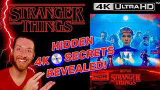 STRANGER THINGS TV series 4K UltraHD Blu Ray set Hidden Secrets Revealed Everything You Need To Know