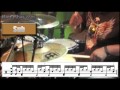Advanced Drum Lesson Chris Coleman Transcription 2014