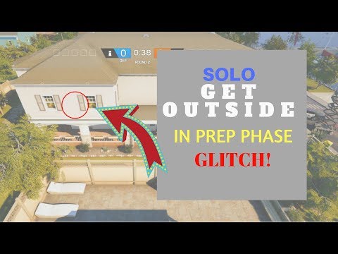 New! Easy Get Outside During Prep Phase Glitch! (House)
