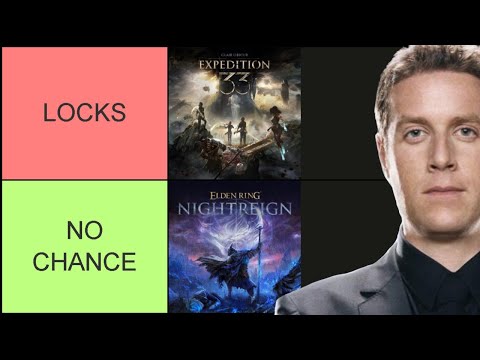 I RANK GAME OF THE YEAR NOMINEES