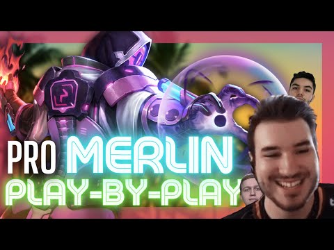 SLAMMING A BIG RANKED GAME AS MERLIN VS SCARYD (Play-By-Play)