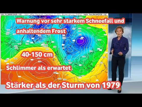 Prepare for a very harsh winter with historic blizzards starting on January 1st.