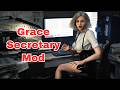 Grace Secretary Outfit Mod Resident Evil Requiem Mods