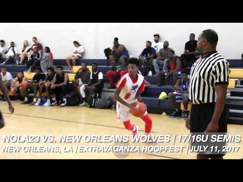NOLA23(19) 53, New Orleans Wolves 50 - Extravaganza 17/16U HoopFest Semifinals