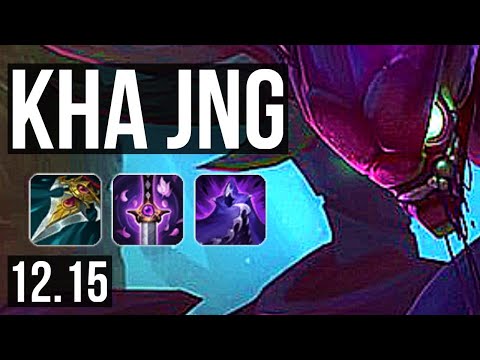 KHA'ZIX vs XIN ZHAO (JNG) | 19/1/8, Legendary, 1.1M mastery, 300+ games | EUW Challenger | 12.15