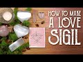 Love Draw Sigil For Self Love How To Make A Magical Sigil Magical Crafting Witchcraft Occult