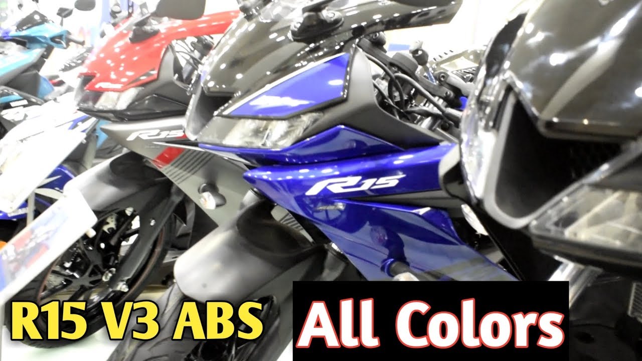 | 2019 R15 V3.0 ABS MATTE BLACK (DARK NIGHT), ALL COLORS Walkaround | Price