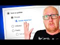 The Difference Between Private Public Unlisted YouTube Video In 1 Min
