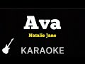 Natalie Jane - Ava | Karaoke Guitar Instrumental