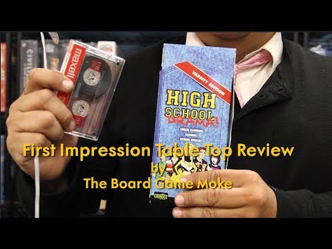 First Impression Table Top Review: High School Drama Varsity Edition