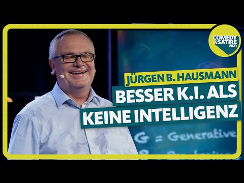 Besser künstliche Intelligenz als echte Doofheit | Jürgen B. Hausmann macht Schule
