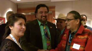 NM Rep. Sandra Jeff Visits with Navajo Nation Members and Go