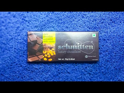 Schmitten luxury chocolates | Dark chocolate sprinkled with raisins