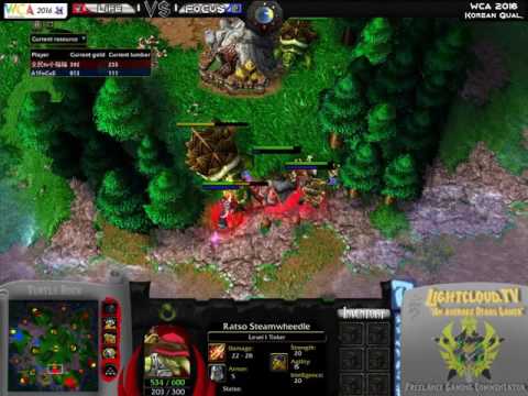 FoCuS (OK) VS Life (NE) - WC3 G3 - WCA China V Korea