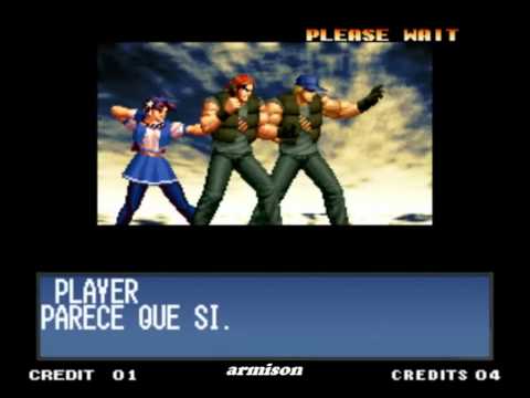KOF 97 Final Clark Ralf Athena