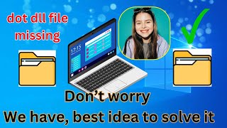 Download the video "Missing DLL File? FIX IT! (Easy Solution) | How to remove DLL error?| How to install DLL file?"