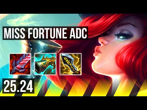 MISS FORTUNE & Nami vs KALISTA & Bard (ADC) | 75K damage | EUW Master | 25.24