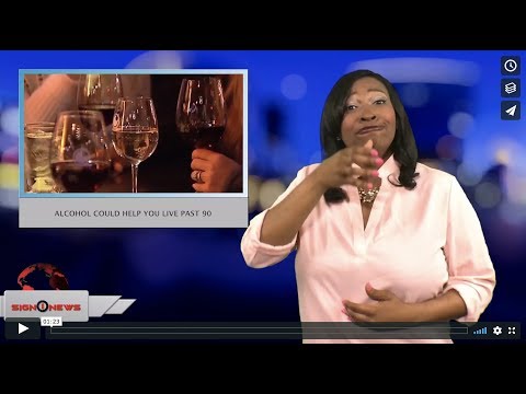 Alcohol could help you live past 90 (ASL - 2.21.18)
