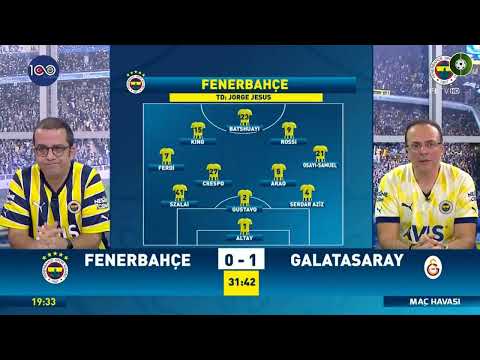 Fenerbahçe ve Galatasaray maçı fb tv spikerleri 0 3