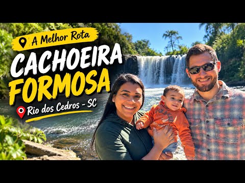     CACHOEIRA FORMOSA: O Paraíso Escondido de Rio dos Cedros SC! 😍🌊