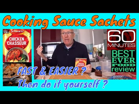 Schwartz chicken chasseur, Cheaper, Do it yourself ? Or Use Packet Recipe mixture ?