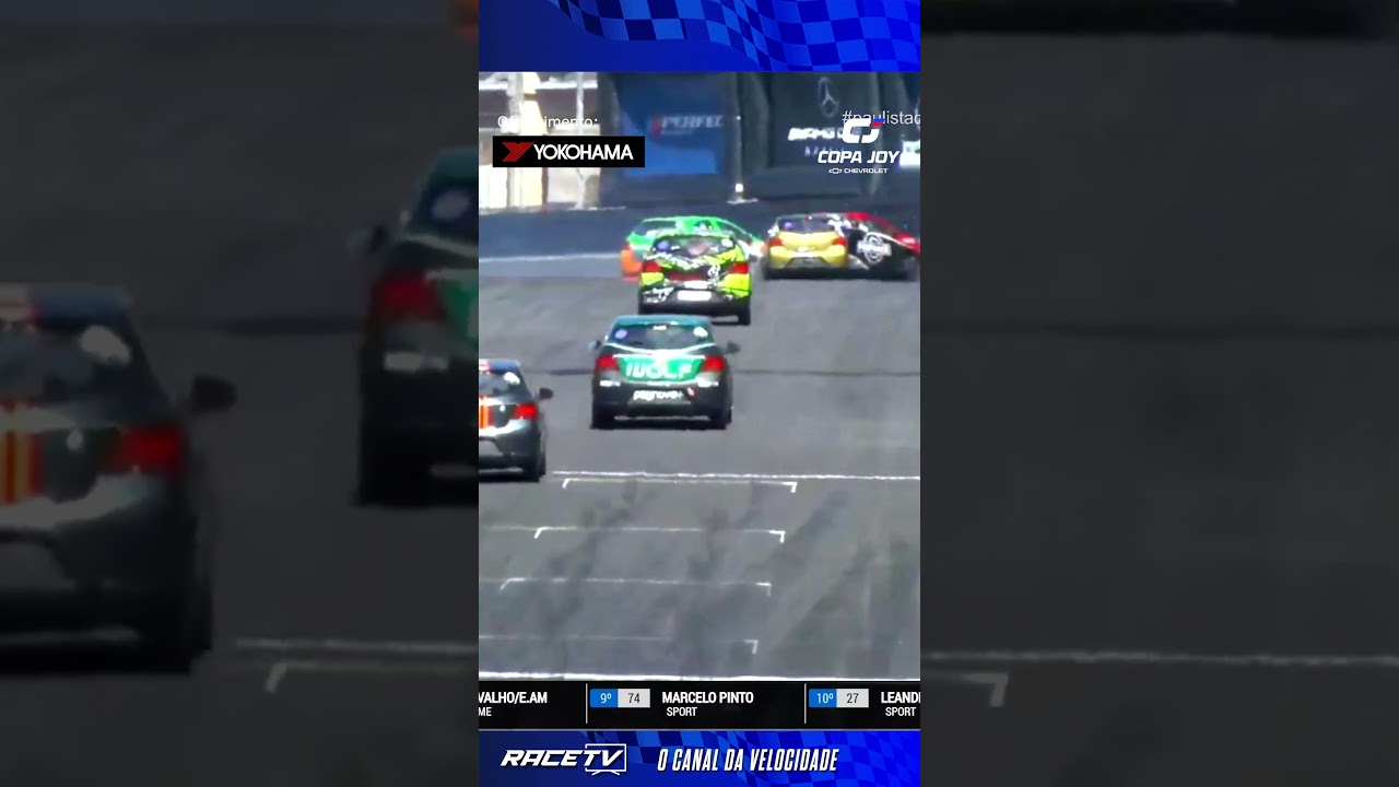 Evolução na segurança! É muito bom poder ver o quão seguros são os carros de corrida de hoje em dia.