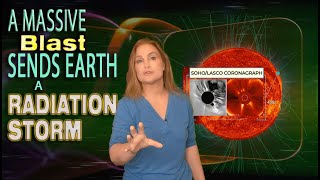 A Massive Farside Blast Sends Earth a Radiation Storm & More | Space Weather News 23 October 2025