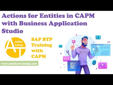 SAP BTP Tutorial | SAP CAPM Training | CDS Defintion with actions and functions | CAPM Tutorial