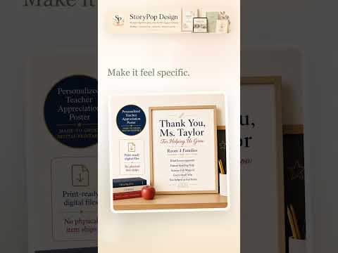 Teacher thank-you note YouTube Short thumbnail