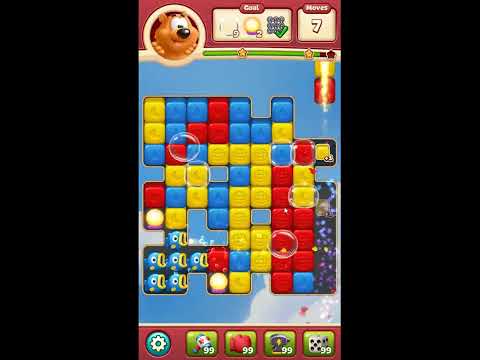 Toon Blast Level 7509 - NO BOOSTERS 🐻🐺🐱 | SKILLGAMING ✔️