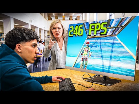 I Secretly Optimized a Library PC Until I Get 240+ FPS