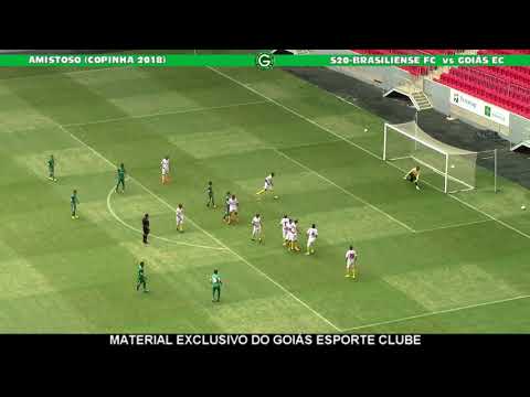 S20-BRASILIENSE 1 X 2 GOIÁS EC -COMPLETO- AMISTOSO - 06/12/2017